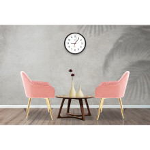 (Pink, 1 Chair ) Velvet Dining Room Chairs Soft Padded Home Chairs