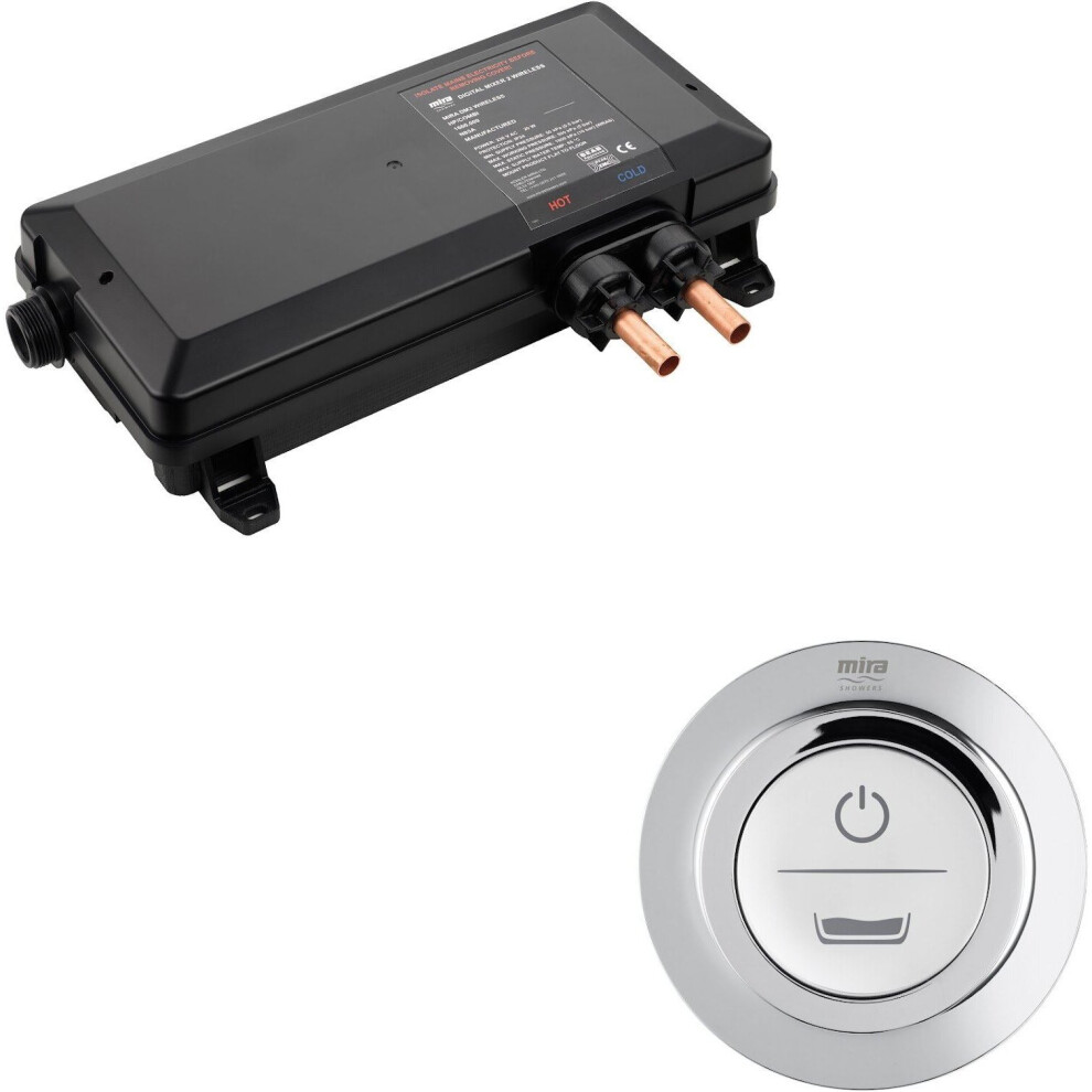 Mira Mode Digital Mixer Thermostatic Bath Filler Valve & Controller Pumped 5013181096033