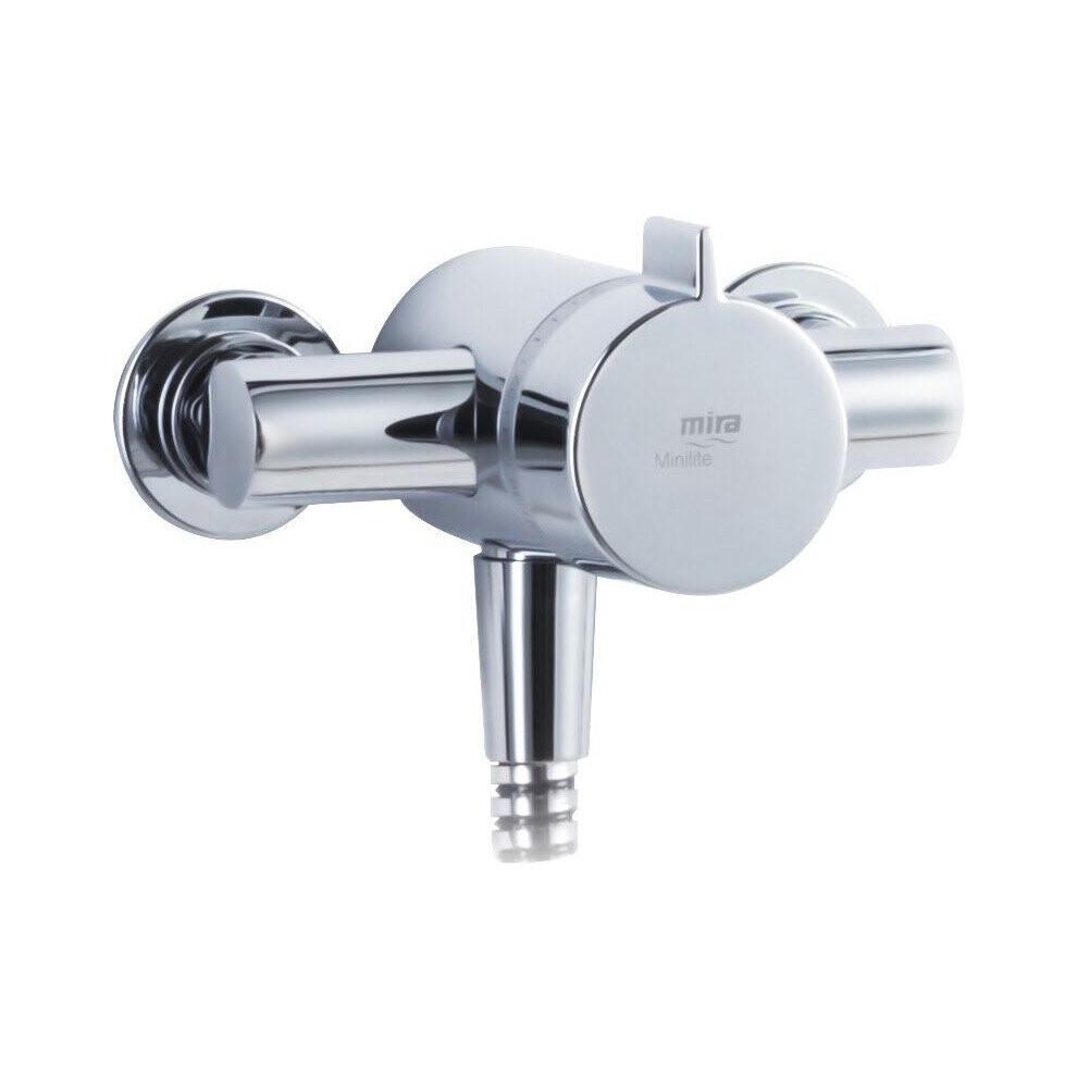 Mira Minilite Exposed Shower Valve Chrome Single Lever All Systems