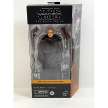 STAR WARS The Black Series Boba Fett (Tython) 6-Inch Samlarfigur för Barn 4 År och Uppåt