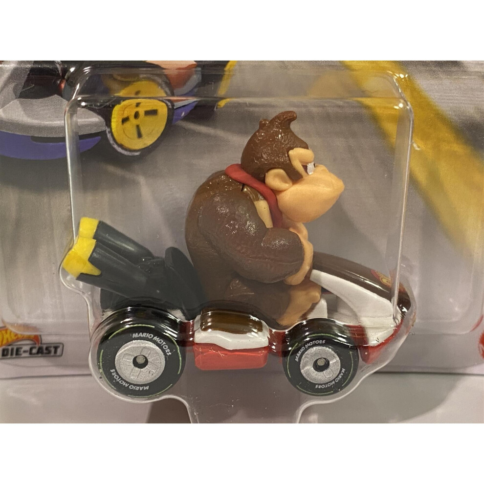 Donkey Kong Standard Kart Mario Kart Hot Wheels 1:64 GRN24