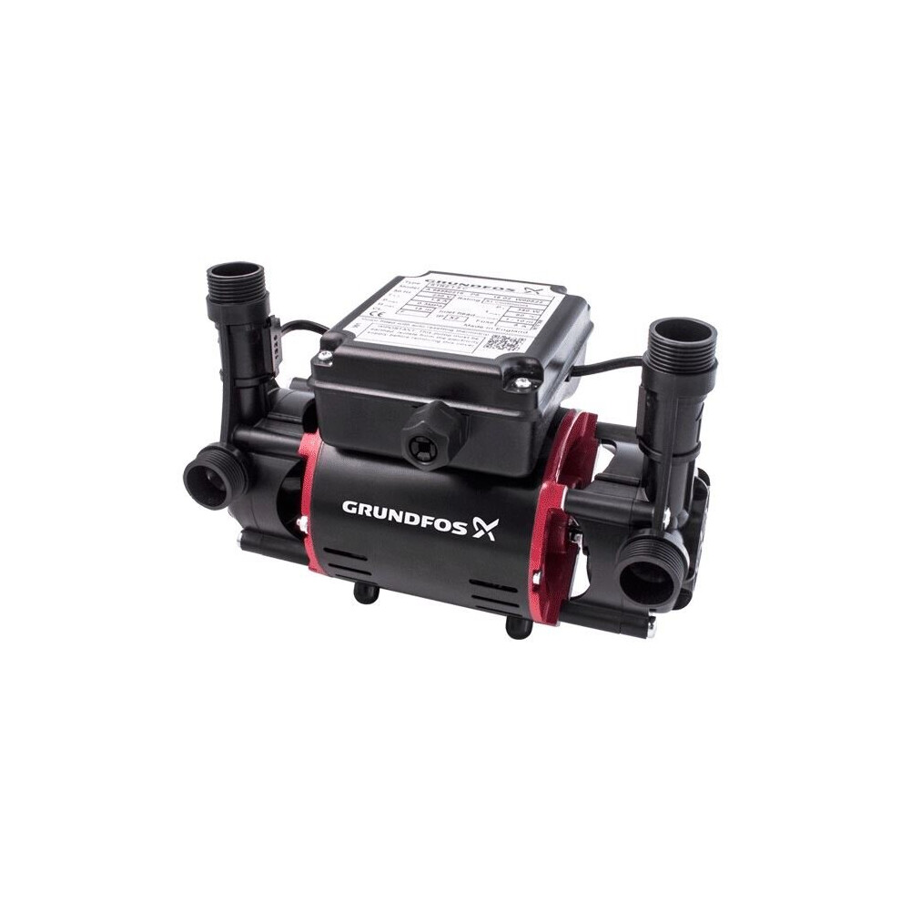 Grundfos Watermill Shower Pump Str2 1.5C Twin Impeller Positive Head 98950216