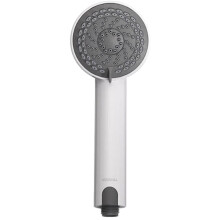 Aqualisa Harmony 4 Spray Modes 90mm Handset Shower Head Dark Grey & White 901502