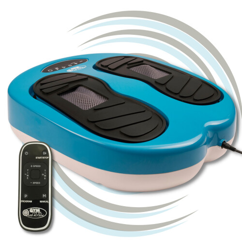 GYMFORM - Vibration Foot Massager Leg Action, Shiatsu Massage, Improves circulation, Remote Control, High speed oscillating foot pads on OnBuy GYMFORM - Vibration Foot Massager Leg Action, Shiatsu Massage, Improves circulation, Remote Control, High speed oscillating foot pads on OnBuy