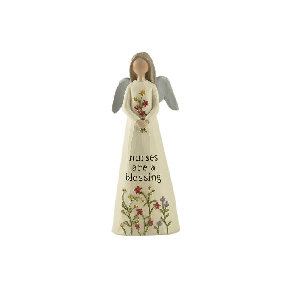 Feather & Grace Angel Figurine - Nurses are a Blessing-image-OPC-P9VKF9J-NEW