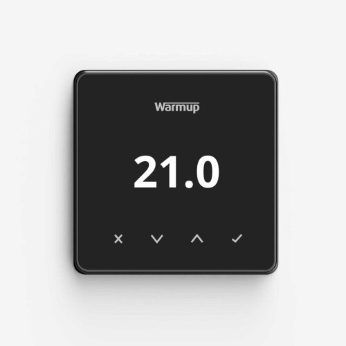 Warmup Element Wifi Smart Underfloor Heating Temperature System Controller Dark