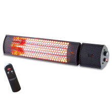 Radiant Heater, 1000/2000W, IP65, Weatherproof, Outdoors & Indoors