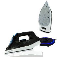 Cordless Steam Iron 2-in-1, 2400W, 360º, Rechargeable