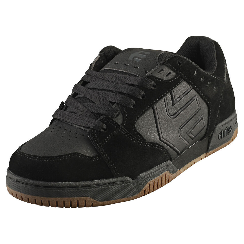 Etnies Faze Mens Skate Trainers in Black Gum - Size 11 UK