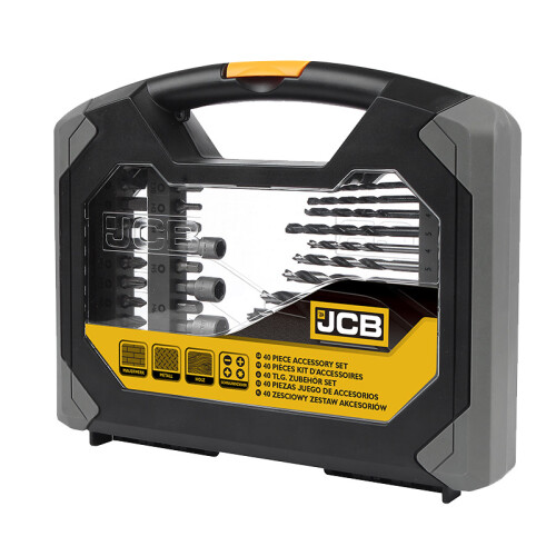 JCB JCB 40PC COMBINATION DRILL AND ACCESSORY SET