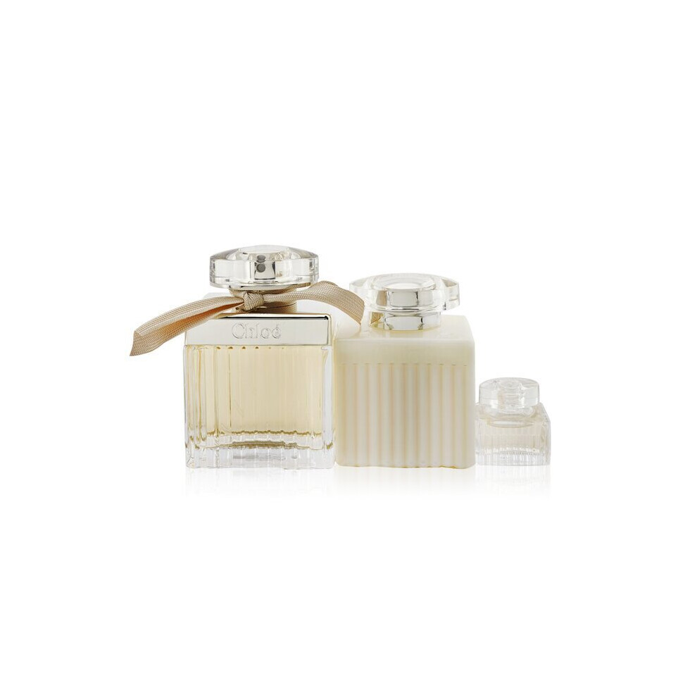 Chloe Coffret: Eau De Parfum Spray 75ml/2.5oz + Perfumed Body Lotion 100ml/3.4oz + Eau De Parfum 5ml/0.16oz - 3pcs