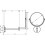 Hansgrohe Hansgrohe Logis Universal Bathroom Shaving Mirror Wall Mounted Chrome Round 2