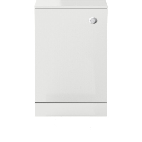 Bathroom Concealed Cistern WC Toilet Unit Only 500 x 330mm Gloss White Flat Pack