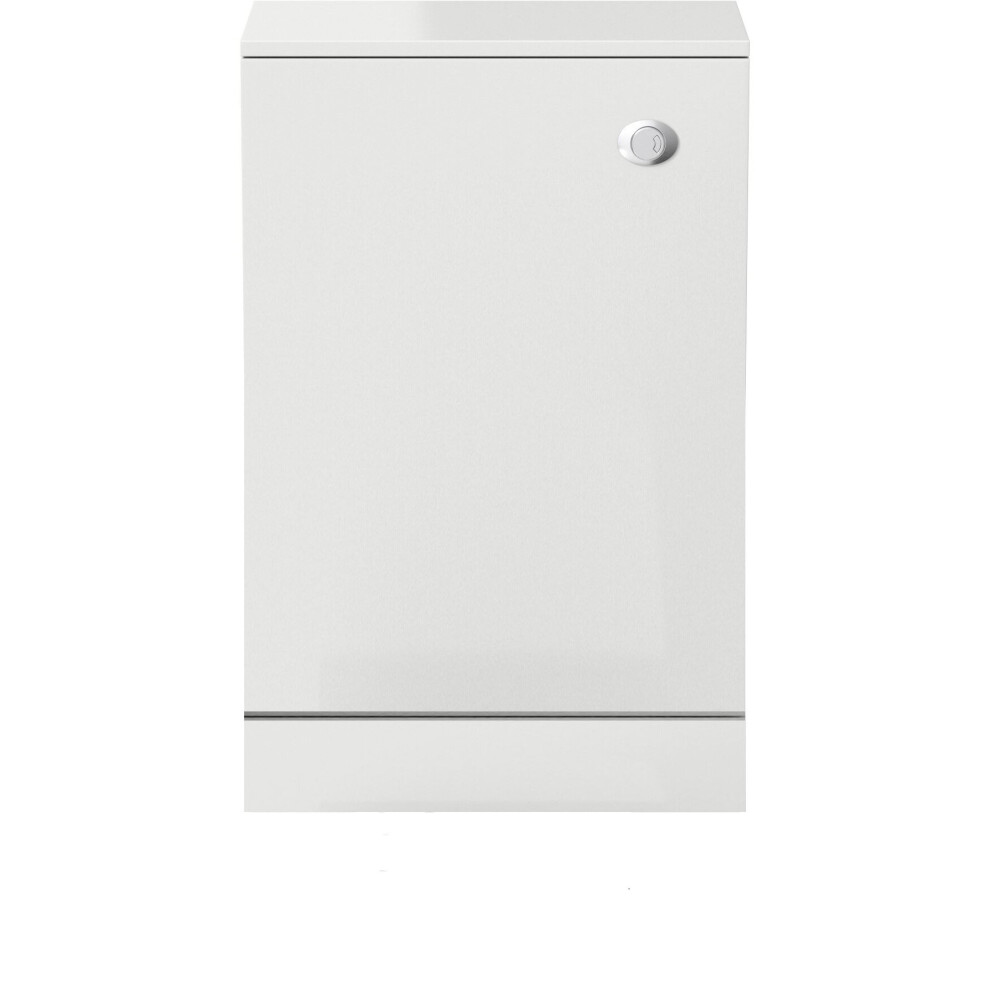 Bathroom Concealed Cistern Wc Toilet Unit Only 500 X 330Mm Gloss White Flat Pack 5056093679871