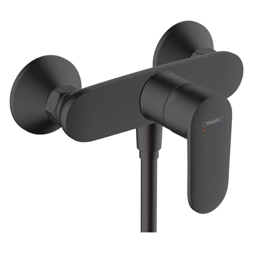 Hansgrohe Vernis Blend Thermostatic Exposed Mixer Shower Valve Matt Modern Black