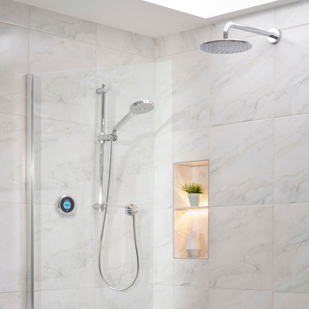 Aqualisa Optic Q Smart Shower Concealed Adjustable Head And Fixed Head Gravity-image-OPC-P9VPDCF-NEW