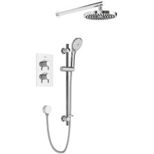 Bristan Prism Thermostatic Mixer Shower Concealed Valve Fixed & Handheld Head