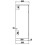 Bathroom Concealed Cistern WC Toilet Unit Only 500 x 330mm Gloss White Flat Pack 4