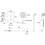 Bristan Bristan Prism Thermostatic Mixer Shower Concealed Valve Fixed & Handheld Head 3