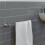Bathroom Towel Rail Holder Chrome Square Wall Mounted Stylish Modern 1