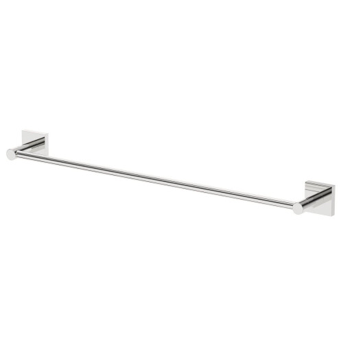 Bathroom Towel Rail Holder Chrome Square Wall Mounted Stylish Modern 1