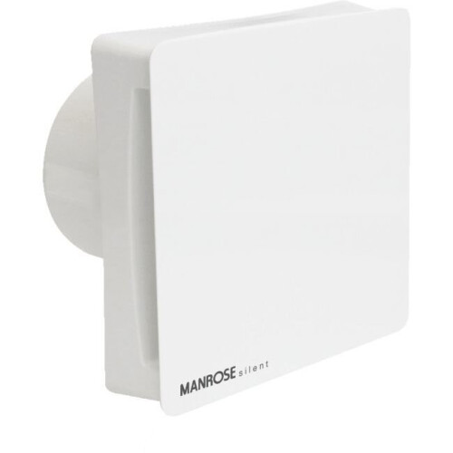Manrose Manrose 100mm Silent Concealed Extractor Bathroom Fan Adjustable Timer CSF100T