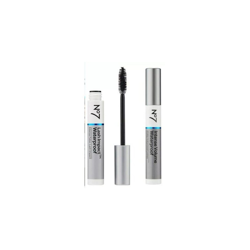 No7 Cosmetics INTENSE VOLUME WATERPROOF VOLUMISING MASCARA BLACK