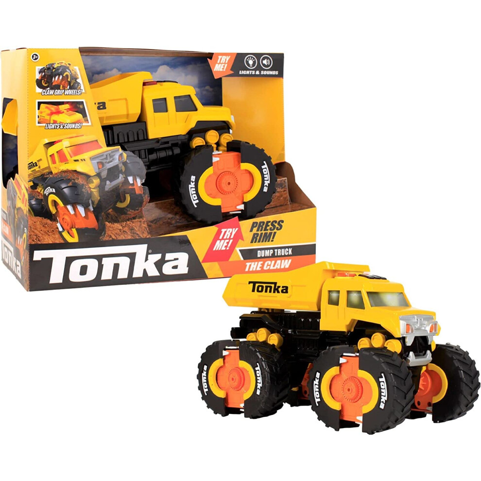 Tonka The Claw Lights & Sounds Dump Truck