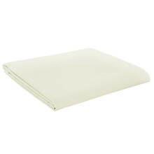 (Super king Flat sheet, Cream ) Luxury Flat Sheets Bed Sheets PolyCotton Percale