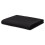 (Super king Flat sheet, Black) Luxury Flat Sheets Bed Sheets PolyCotton Percale 1