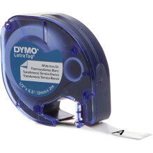 Dymo LetraTag 18771 Fabric Iron on Tape - 0.5" x 6.5' - 1 x Roll