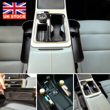 2pc Car Gap Organizer Seat Storage Box Cup Holder for Stowing Tidying Auto Parts