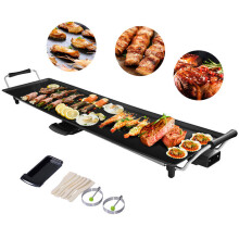 Electric Teppanyaki Table Grill 1800W/2000W Non-Stick Barbecue Griddle