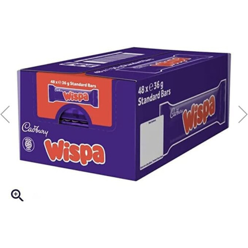 Cadbury Cadbury Wispa Bar 36g (Box of 48), 1
