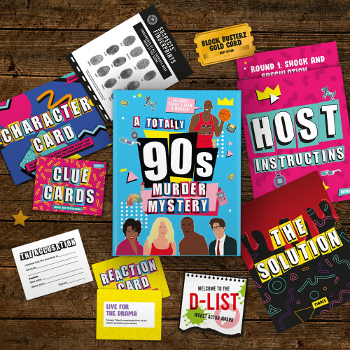 A Very 90's Murder Mystery Game 1
