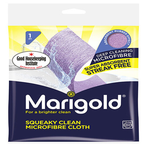 Squeaky Clean Flexi Microfibre Cloth, Case Pack Of 25 Singles, Streak Free Microfibre Cleaning Cloths, Multifunctional Reusable Cloths For All On - View #5