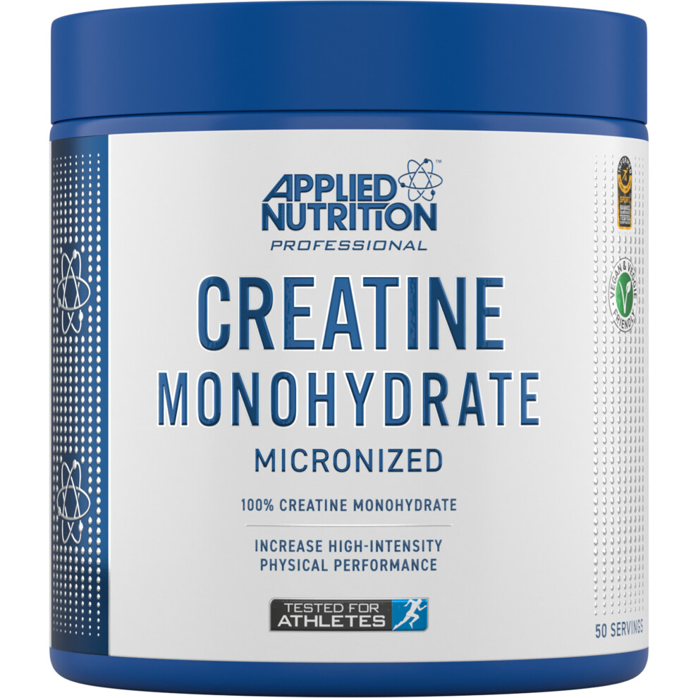 Creatine Monohydrate by Applied Nutrition 250g - 50 Servings