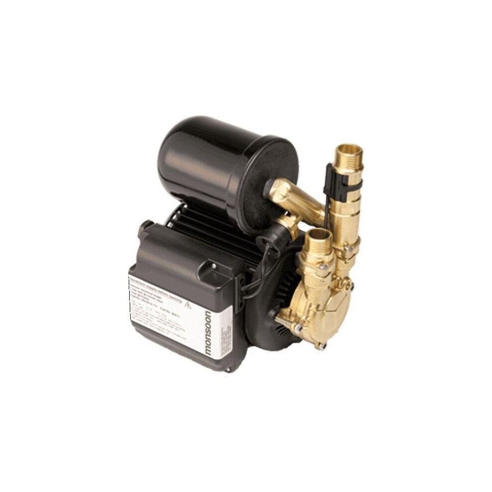 Stuart Turner Shower Pump Monsoon Universal 3.0 Bar Single Impeller Brass 46413 5050400464136