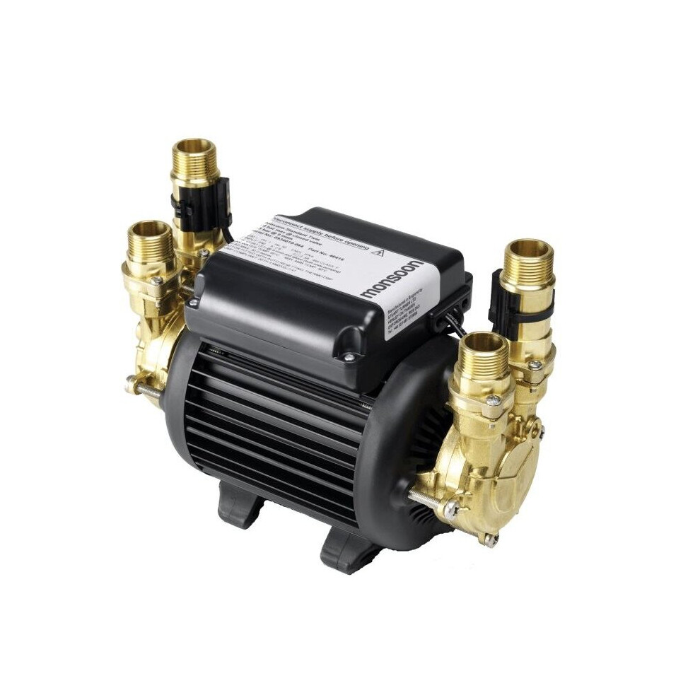 Stuart Turner Shower Pump Monsoon S3.0 Bar Twin Impeller Positive Head 46416 5050400464167