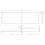 1600mm L Shaped LH Shower Bath Bathtub Screen Front End Panel Acrylic Bathroom 8