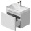 Regis White Wall Hung Vanity Unit - 500mm Width 5