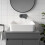 Ceramic Bathroom Vanity Wash Basin Sink Countertop Rectangular Modern 480x370mm 1