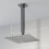 Thermostatic Concealed Square Shower Ceiling Mounted and Handset Shower Heads 2