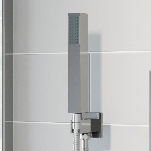 Thermostatic Concealed Square Shower Ceiling Mounted and Handset Shower Heads 2