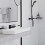 Hansgrohe Hansgrohe AddStoris Bathroom Double Robe Towel Hook Matt Black Wall Mounted 3