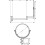Hansgrohe Hansgrohe AddStoris Universal Bathroom Shaving Mirror Wall Mounted Chrome 2
