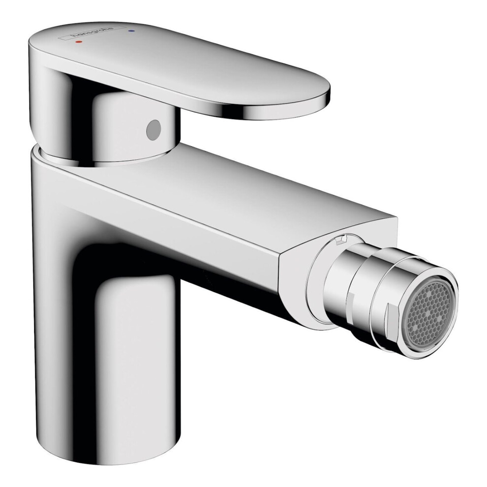 Hansgrohe Vernis Blend Bathroom Bidet Mixer Tap Chrome EcoSmart Curved Modern