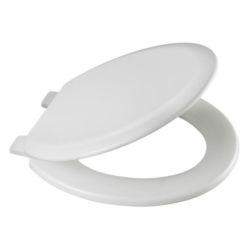 Carrara & Matta 5000 Moulded Wood White Bathroom WC Toilet Seat on OnBuy