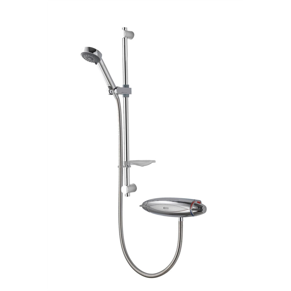 Aqualisa Colt Mixer Shower Exposed Thermostatic Chrome Harmony Head COLT001EA