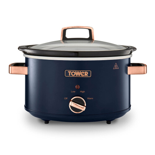 Tower Tower T16042MNB Cavaletto 3.5 Litre Slow Cooker